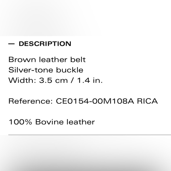 COPY - Isabel Marant leather belt - Picture 5 of 7